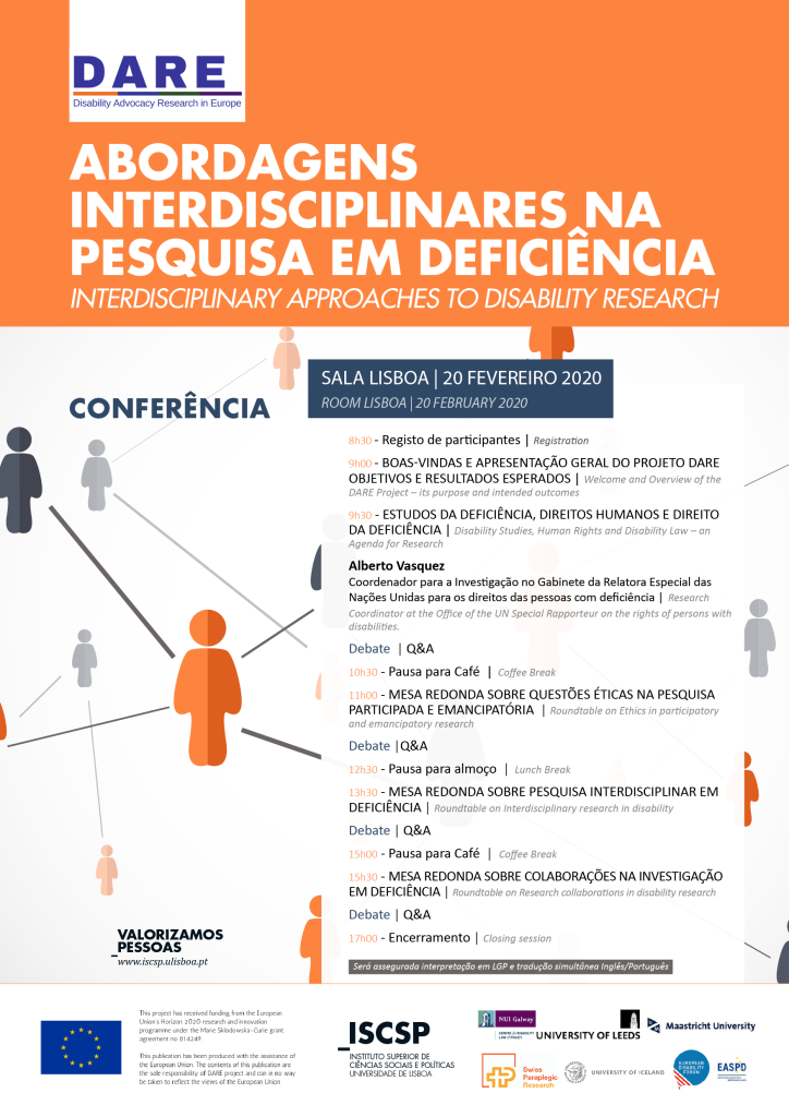 Cartaz Conferencia DARE