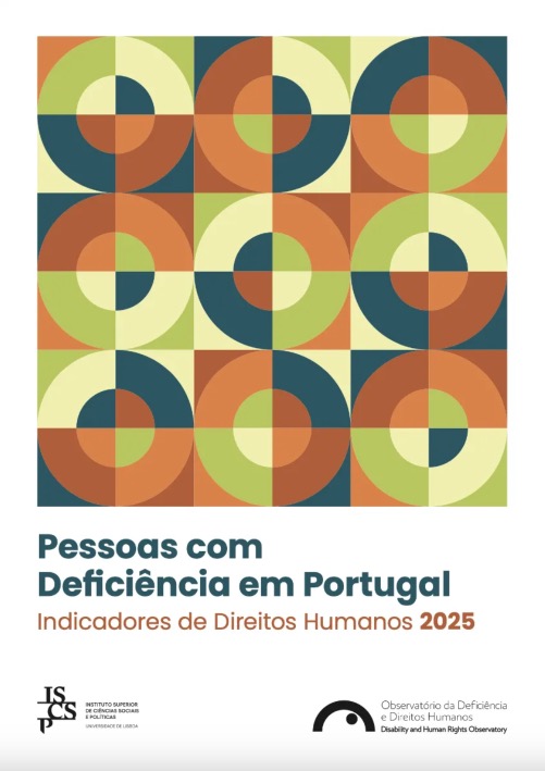 Cover of the report, People with Disabilities in Portugal – Human Rights Indicators 2025